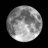 Waning Gibbous, Moon at 16 days in cycle