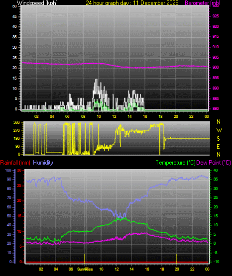 24 Hour Graph for Day 11