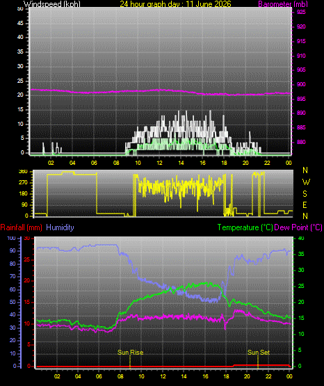 24 Hour Graph for Day 11