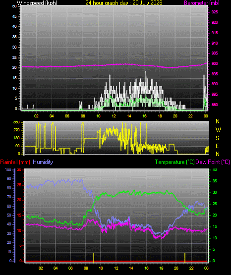 24 Hour Graph for Day 20