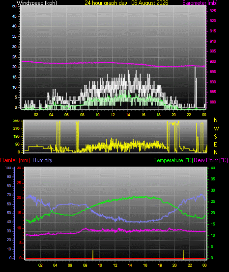 24 Hour Graph for Day 06