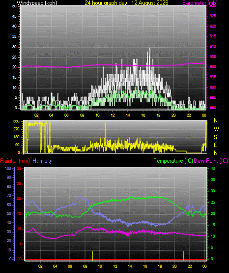 24 Hour Graph for Day 12