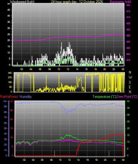 24 Hour Graph for Day 12