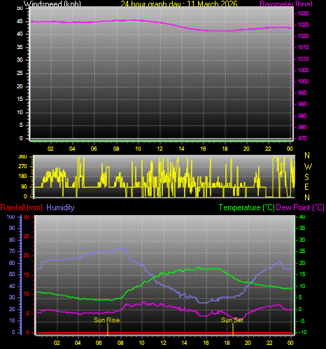 24 Hour Graph for Day 11