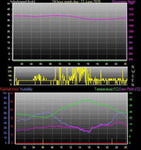 24 Hour Graph for Day 11