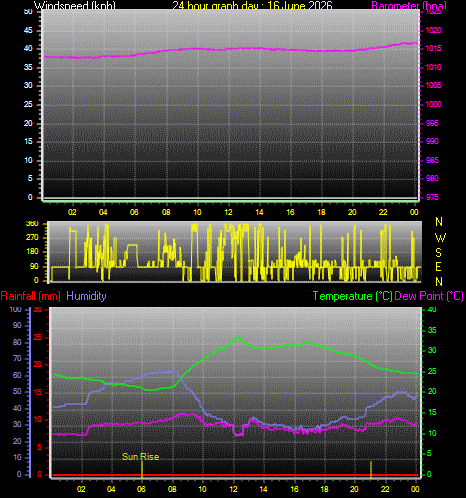 24 Hour Graph for Day 16