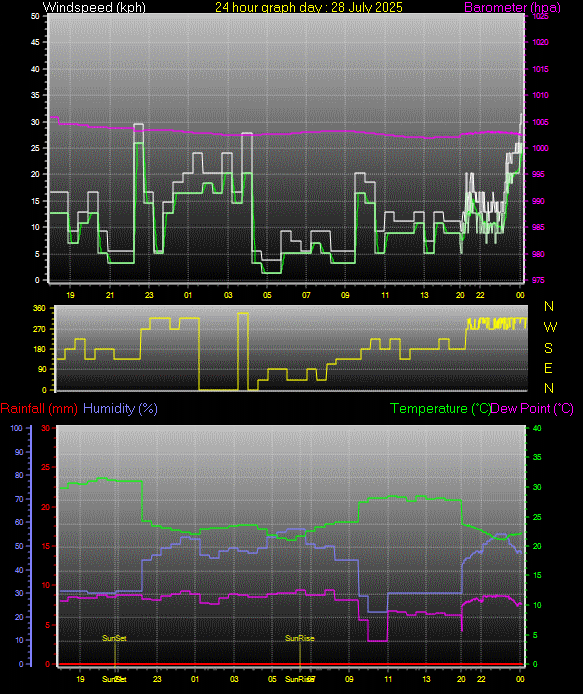24 Hour Graph for Day 28