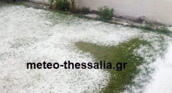 Το έστρωσε με…χαλάζι στο Κιλελέρ! Αποκλειστικές φωτογραφίες!
