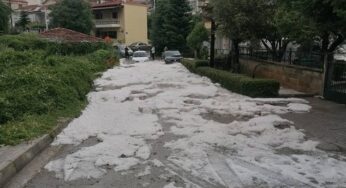 Καταιγίδα με έντονη χαλαζόπτωση στην πόλη της Κοζάνης το μεσημέρι της Παρασκευής 11/6 – Άσπρισαν τα πάντα σε μερικές γειτονιές (Βίντεο)