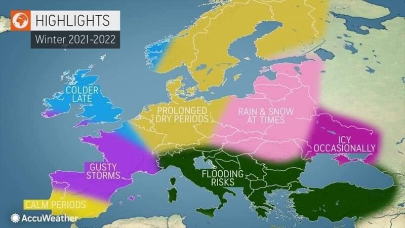 ΧΕΙΜΩΝΑΣ 2021-2022 (+χάρτες)