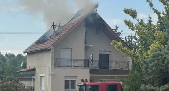 Κεραυνός χτύπησε σπίτι στη Λάρισα (φωτο+βιντεο)