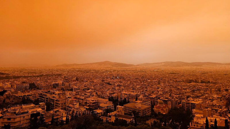 Πρόγνωση Θεσσαλίας – Σποράδων και Λάρισας 21-23/5/25 Αφρικανική σκόνη και ζεστός καιρός (+χάρτες βροχής)