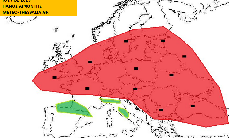 ΜΑΚΡΟΠΡΟΘΕΣΜΗ ΕΚΤΙΜΗΣΗ ΙΟΥΛΙΟΥ 2025 ΓΙΑ ΕΛΛΑΔΑ ΚΑΙ ΕΥΡΩΠΗ